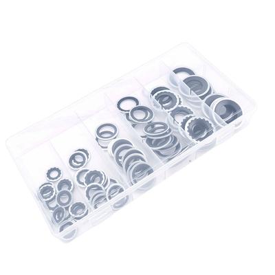 85PCS ID 8.1-17.5mm AC Compressor Seal Washers Kit O Ring Washer Kit  AC System Repair