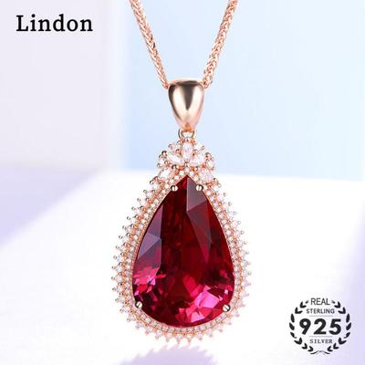 Lindon Women Necklace Pendant Copper Alloy Zircon Fashion Gift