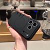 Magnetic Liquid Silicone Phone Case IPhone 17 Pro Max 16 15 14 With Anti-Slip Shockproof Protection Matte Finish