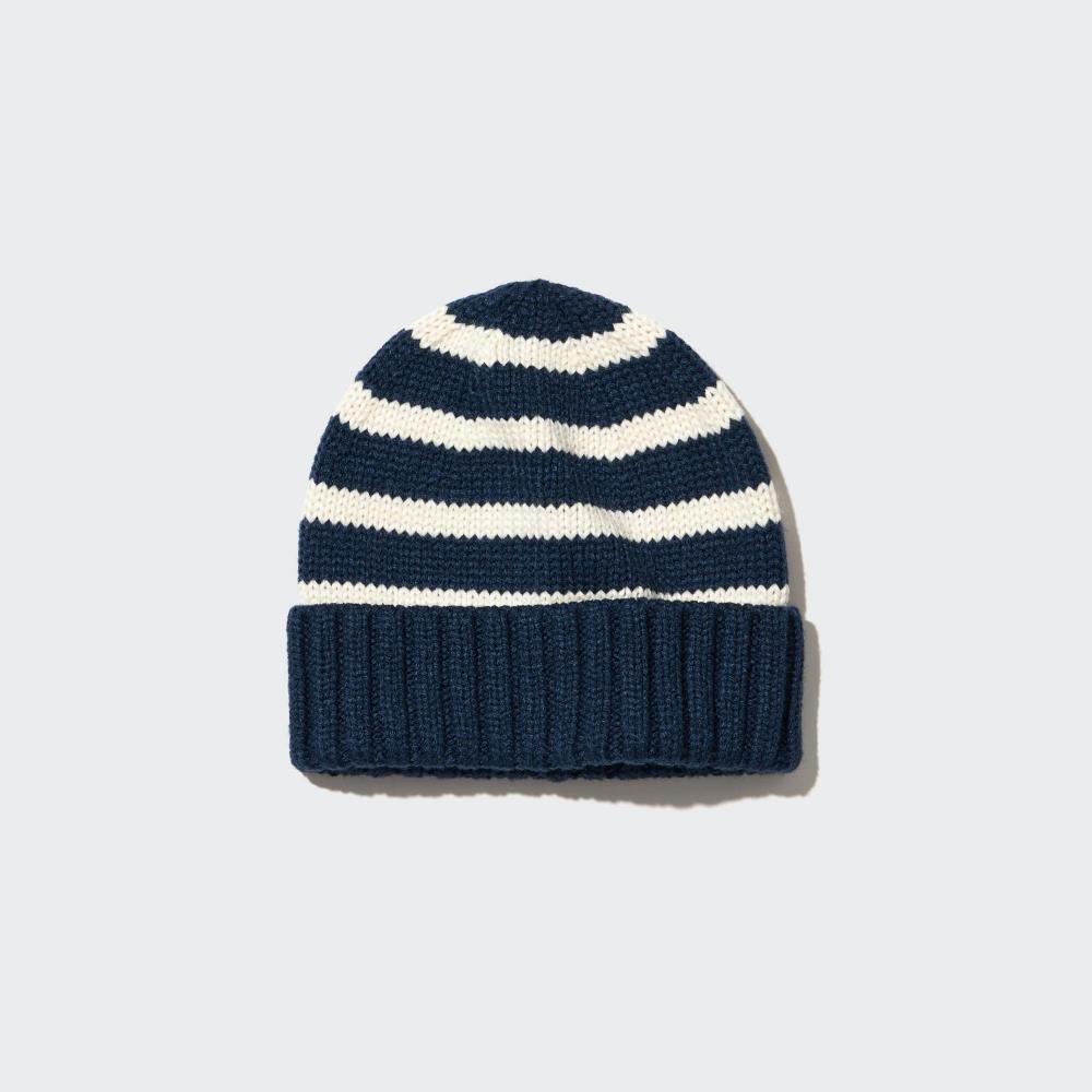 

ТРИКОТАЖНАЯ КЕПКА UNIQLO JAPAN KIDS HEATTECH BORDER