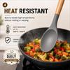 Silicone Spatula Set | 5-Piece Premium Silicone Spatula for Non Stick Cookware & Cooking Utensils with Wooden Handles