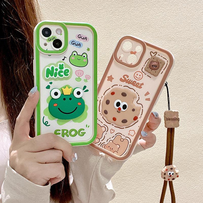 Niedliche Cartoon-Puppen-Handyhülle für Infinix Smart7, Hot30i und HOT40