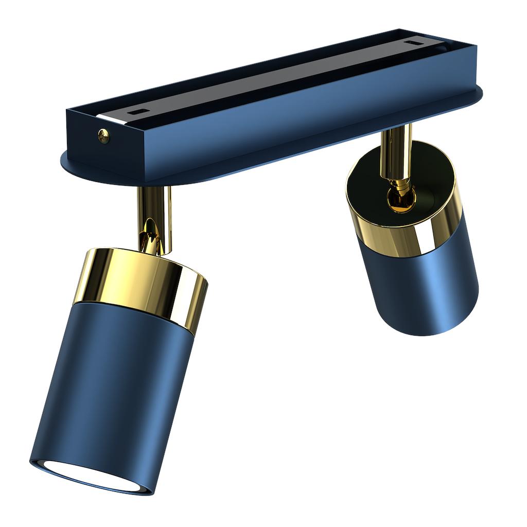 Joker Navy Blue/Gold 2Xgu10 Ceiling Lamp