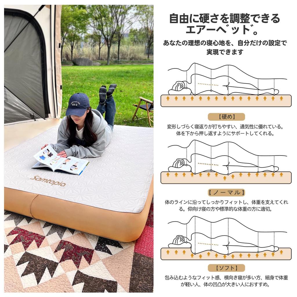 Samtopia Air Pillow Only Air Easy To Set Compact for for for Home Air Pillow (air Bed, Mat, Up, Storage, Camping, Guests, Use, Mattress, Bedding) (air