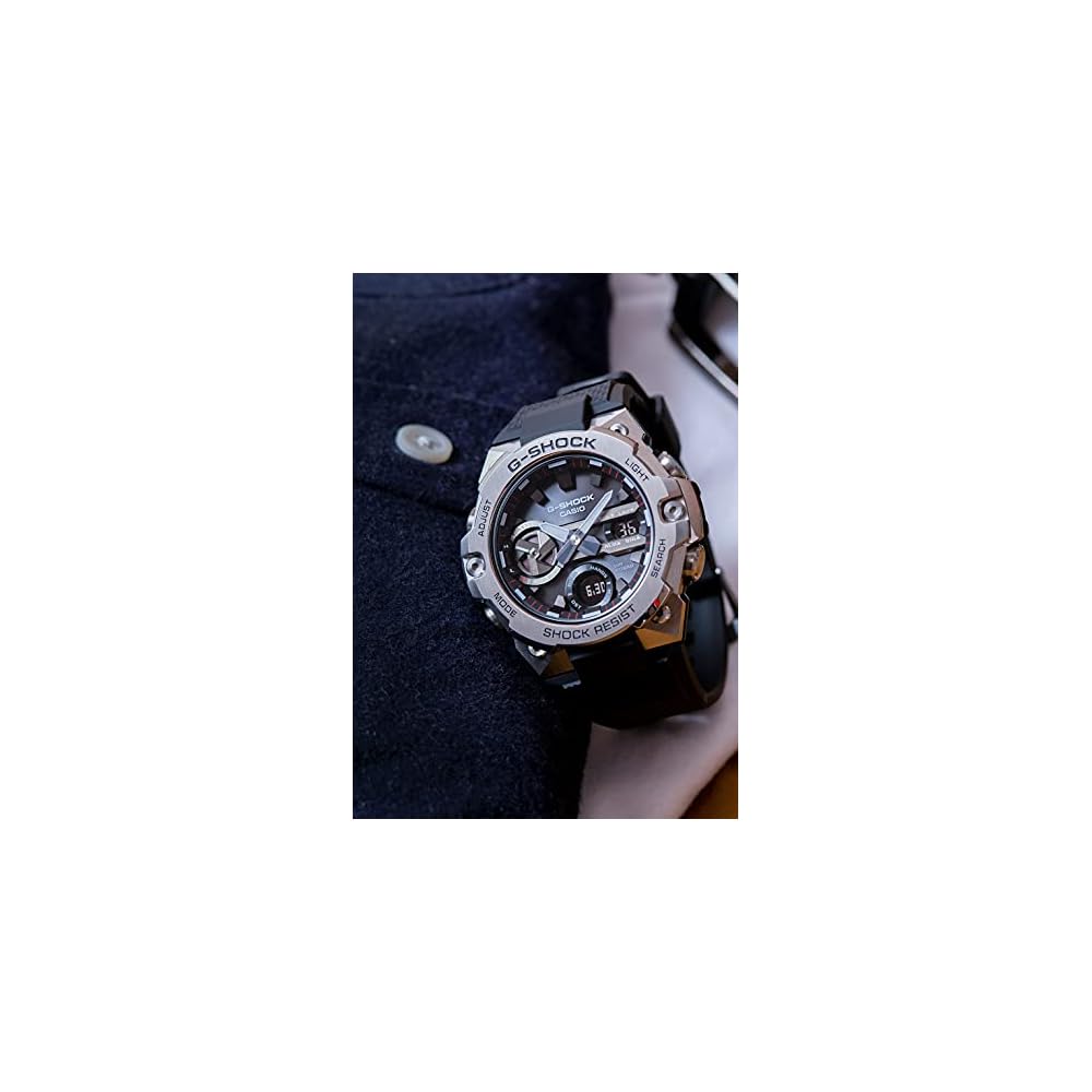 Casio G-Shock G-STEEL Carbon Core Guard Structure Men's Watch GST-B400-1AJF Black