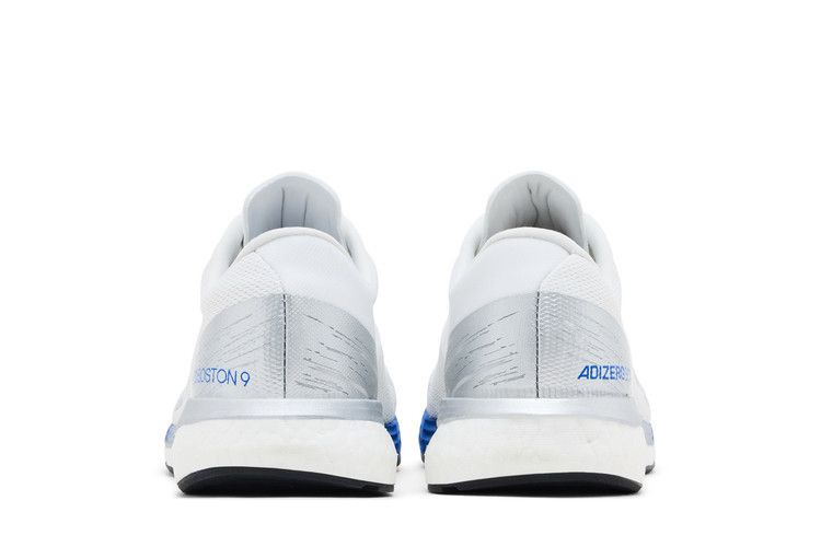 adidas Adizero Boston 9 'Silver Metallic Royal Blue'