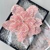 Embroidered Clothing Patches Sequin Clothing Applique DIY Flower Multi-layer Appliques  Women