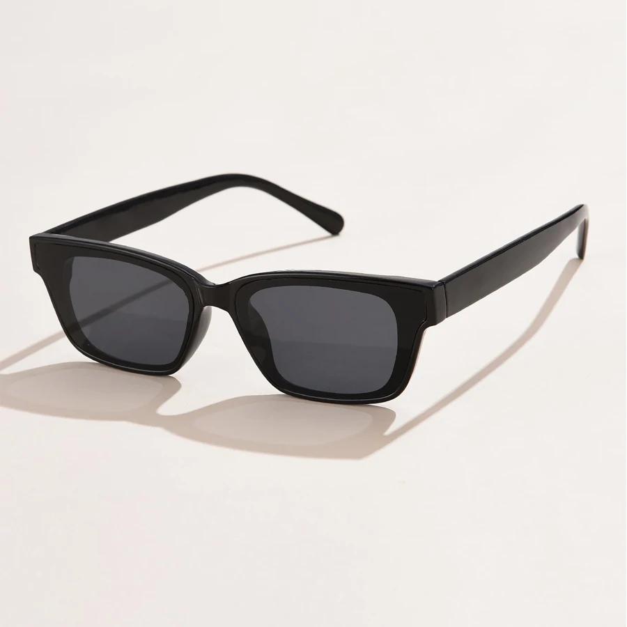 New Rectangle Fashion Sunglasses For Women Men Retro 90S Vintage Uv400 Sun Shades Glasses For Summer Beach Travel