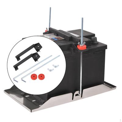 Set Supporto Batteria Auto Kit Supporto Robusto Durabilità Pratico Accessori Automobilistici