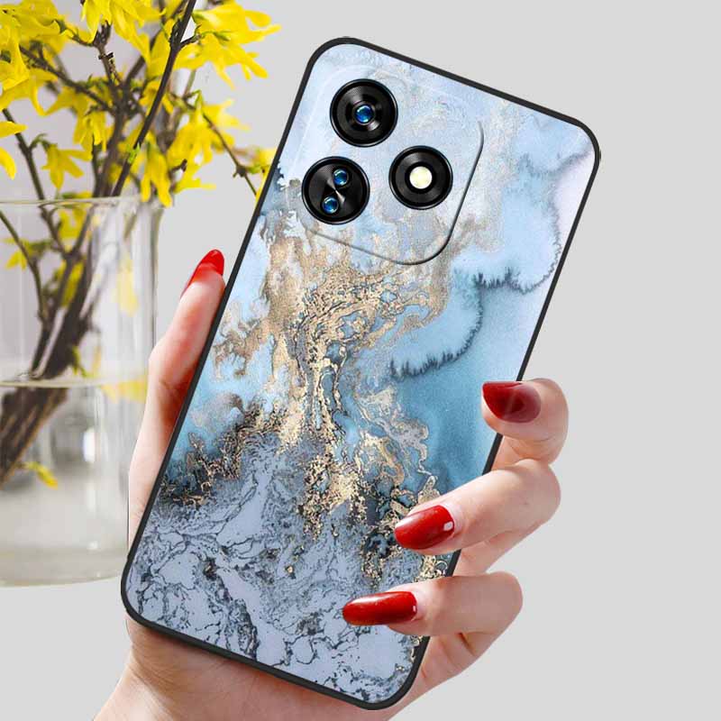 Phone Cover for Oukitel C51 Case Fashion Marble Silicone Soft Bumper for C 51 Oukitel C51 OukitelC51 Back Fundas TPU Coques Bag