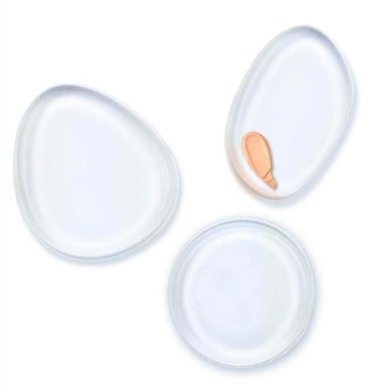 

Silphon Silicone Puff Leaf-shaped