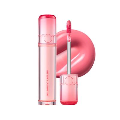 O Brilho Labial Juicy Lasting Altamente Cosméticos Coreanos Pêssego Pêssego O Tint rom&nd, Pigmentado, Batom de Longa Duração, (23 Eu, Suculento)
