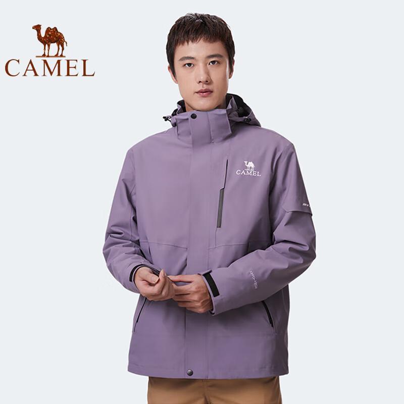 CAMEL Men s 3-in-1 Outdoor Fleece-Lined Jacket XXXL