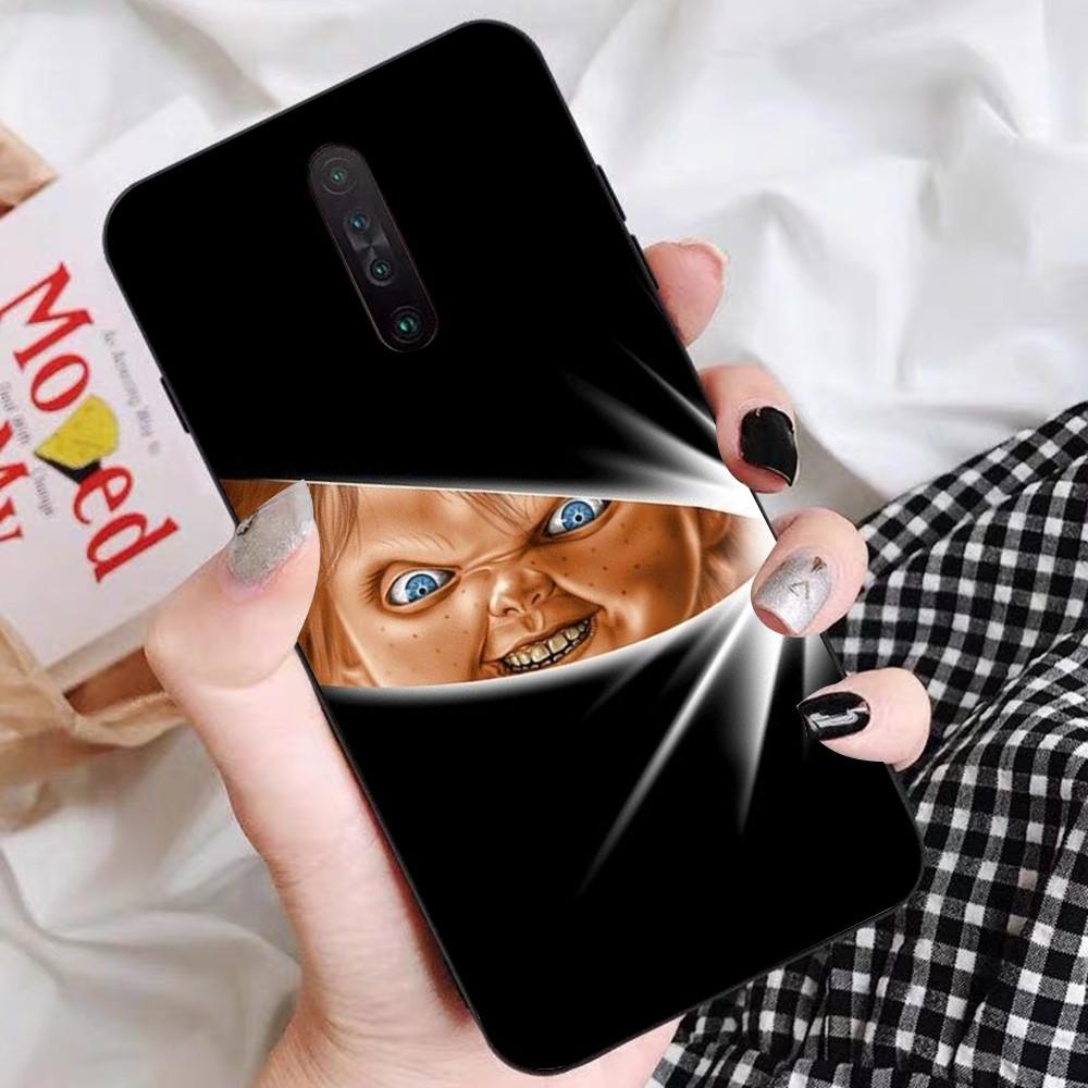 Chucky Doll Horror Movie Phone Case For Redmi 5 6 7 8 9 10 plus pro 6 7 8 9 A GO K20 K30 K40 pro plus F3 Fundas