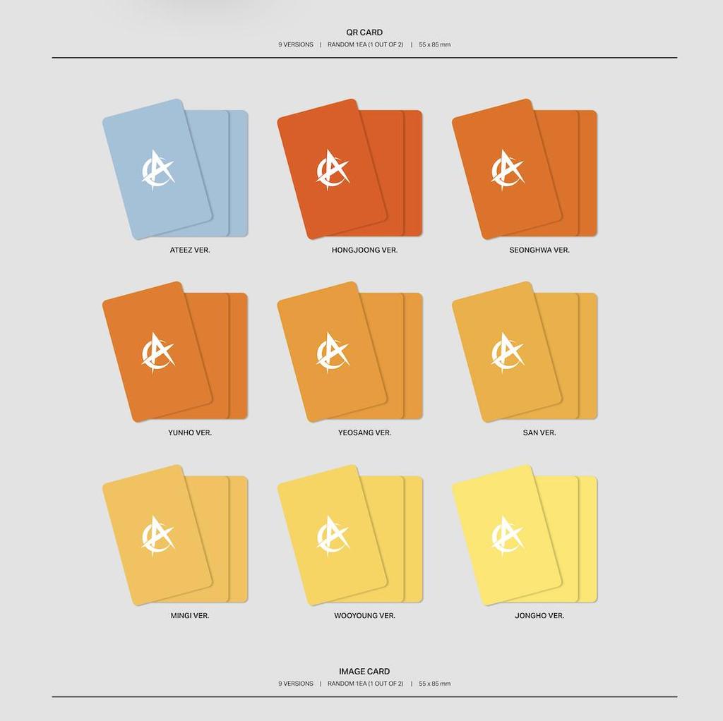 (POB) ATEEZ - 12th Mini Album [GOLDEN HOUR : Part.3] (POCAALBUM)