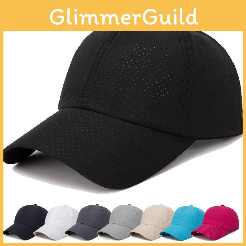 Baseball Mesh Cap Peaked Caps Breathable Fabric Sport Sunhat Trendy Casual Gift