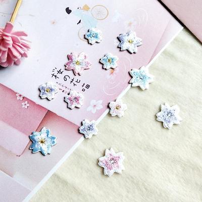 Patch auto-adhésif brodé fleur de marguerite pour le scrapbooking, les sacs, les chaussures et la décoration de vêtements