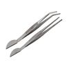 Bonsai Tweezers  Moon Bonsai Tweezers Tools Stainless Steel Wear Resistant Ergonomical Handle for Planing Grass