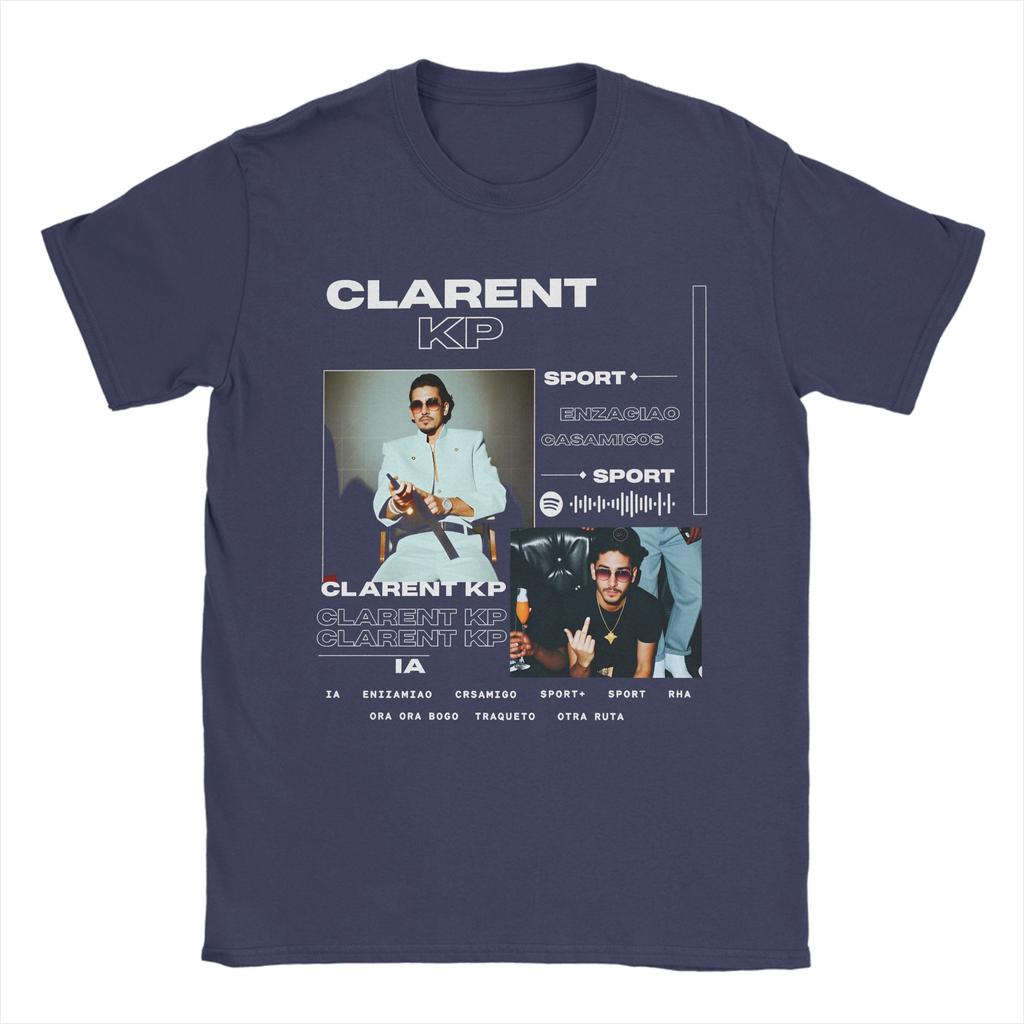 Unisex Rapper CLARENT Album T Shirt Cotton Clothing Casual Short Sleeve Round Collar Tee Shirt Graphic Printed TShirts