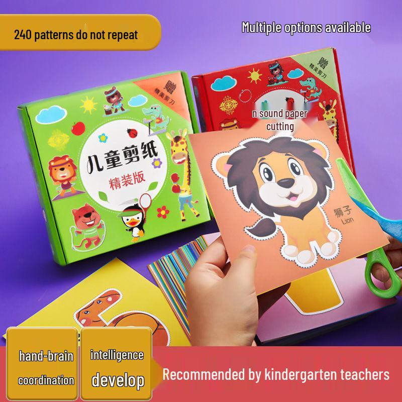Kids' Origami and Craft Paper Set for Beginners - DIY Cardstock for Elementary and Kindergarten Creativity