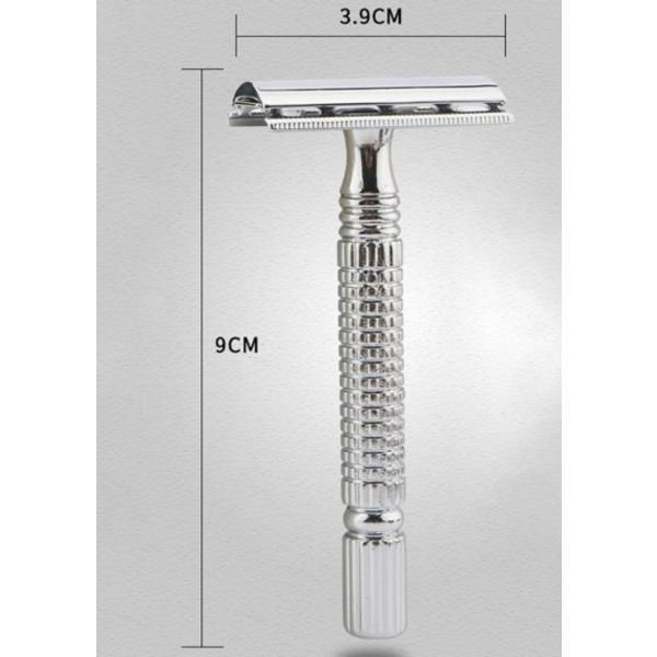 Comery Classic Safety Double Blade B0587 02 Razor + Razor Blade 10p, 1 set ,Korean razor blade