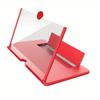 New 12 Inch 3D Screen Amplifier HD Mobile Phone Screen Video Magnifier For Smartphone Holder Enlarged Screen Phone Stand Bracket
