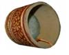 Khanjeera Tambourine Dufli – Goat Skin Hand Drum for Adult Dance Performance Style