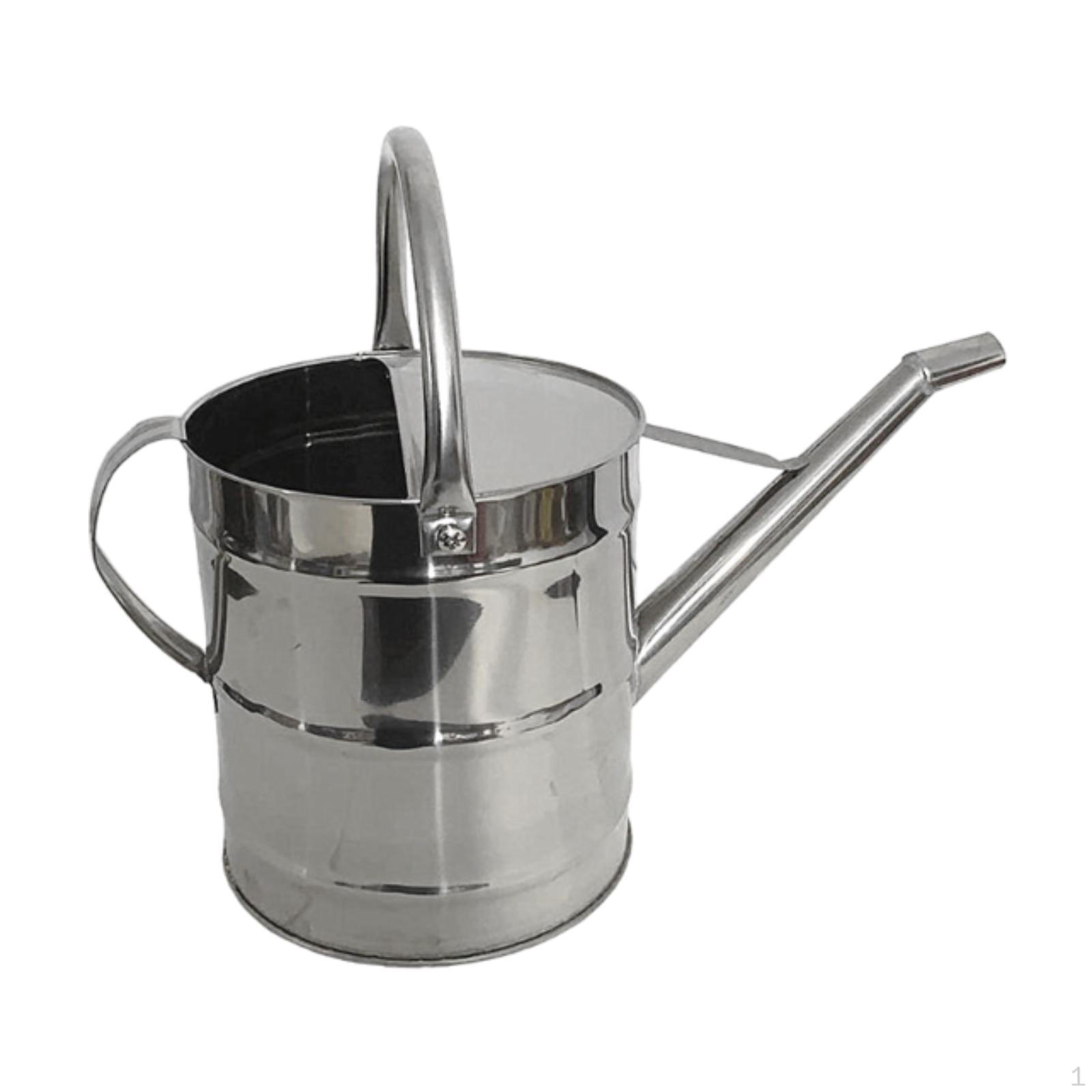 

Portable Refueling Barrel with Long Spout Automotive Oil Bucket Multifunctional Gasoline 24x22cm
