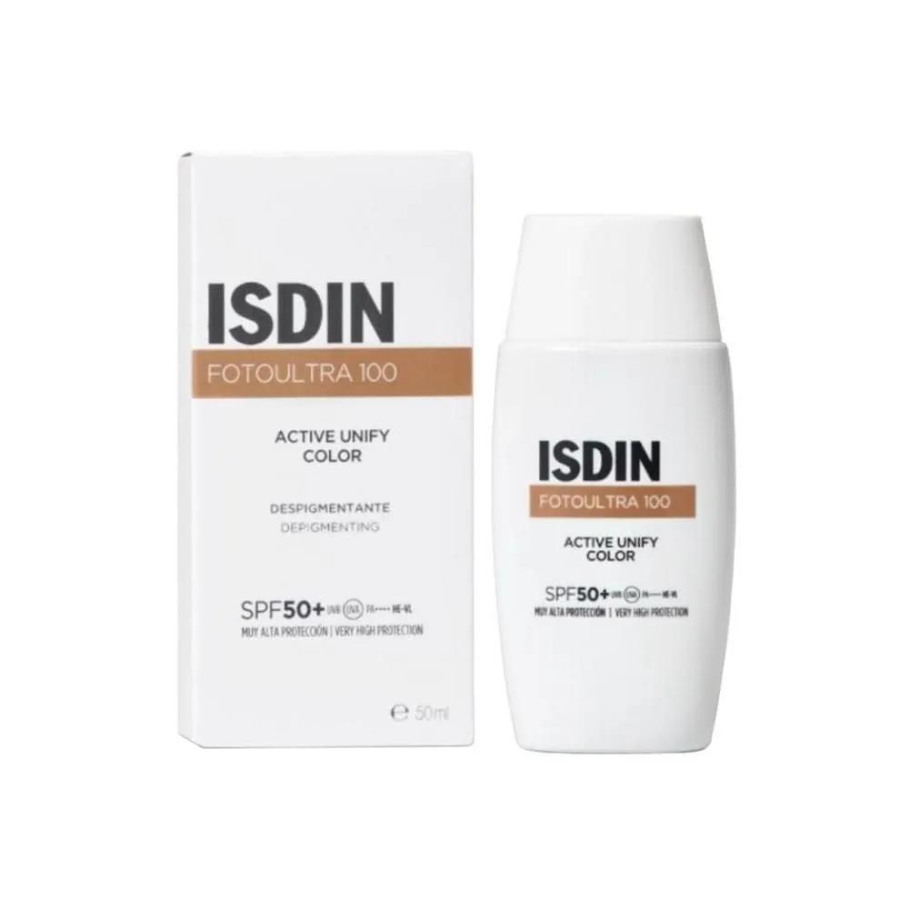 ISDIN Foto Ultra Unify Color 50ml 1 Pack ISDIN Foto Ultra 100 Active Unify Color SPF50