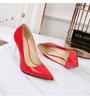Fashion Pointed-Toe Large-Size High-Heeled Shoes Nightclub Sexy Thin Heeled Professional Women's Shoes WZ-18085-1