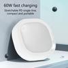 Retractable USB C Charging Cable with PD Fast Charge Aluminum Alloy Build for Longevities and Travel Convenience