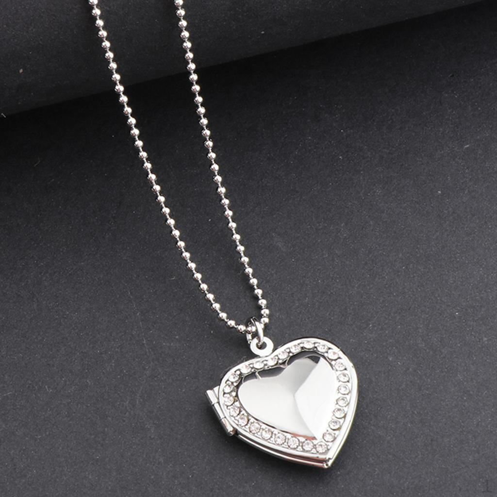 Ожерелье-кулон Сердце Медальон Картинки Шарм Живая Память Кулоны 4