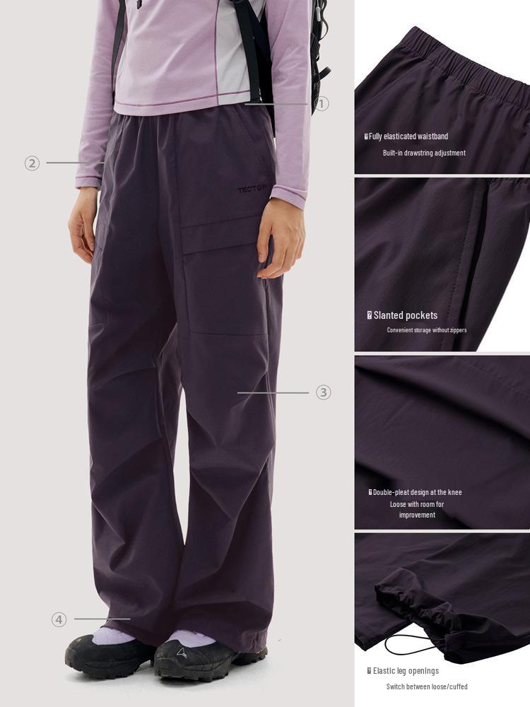 FX Women's Quick-Dry Water-Repellent Outdoor Pants – Paratrooper & Mountaineering Style