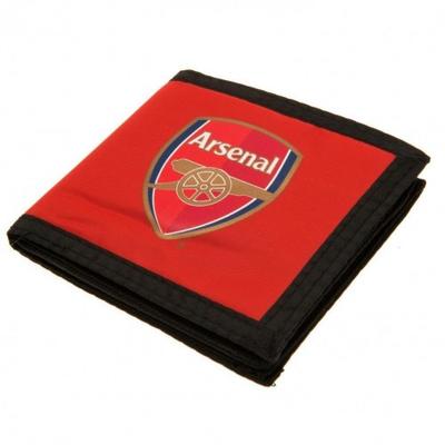 Arsenal FC Canvas-Geldbörse mit Touch-Befestigung