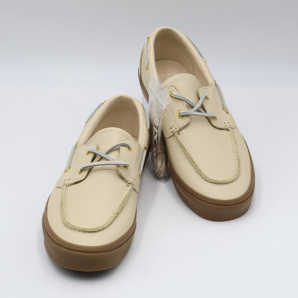 VN000Z11TAN Vans 2 Eyelet Boat Shoe Leather Tan (Men's)