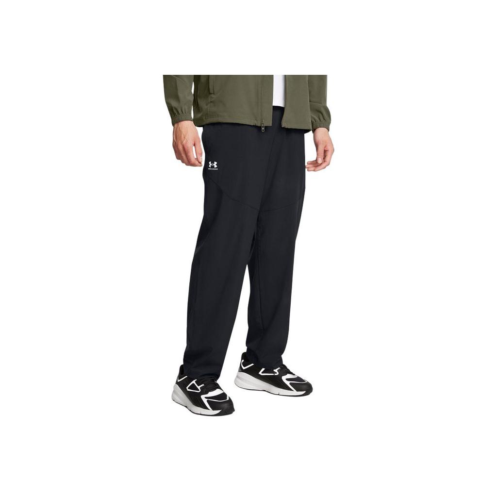 Under Armour UA Vibe Solid Woven Comfortable Training Pants Men Pants Black 1386556-001