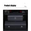 Car Trunk Organizer Organizers And Storage Suv Faux Leather Foldable Trunk Multi-Compartment Adjustable Auto Grocery Storage Box