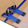 2pcs Aluminum Quick Acting T-track Hold Down Clamp With T-bolts Slider Woodworking Clamp For Router Table Drill Press Table Saw