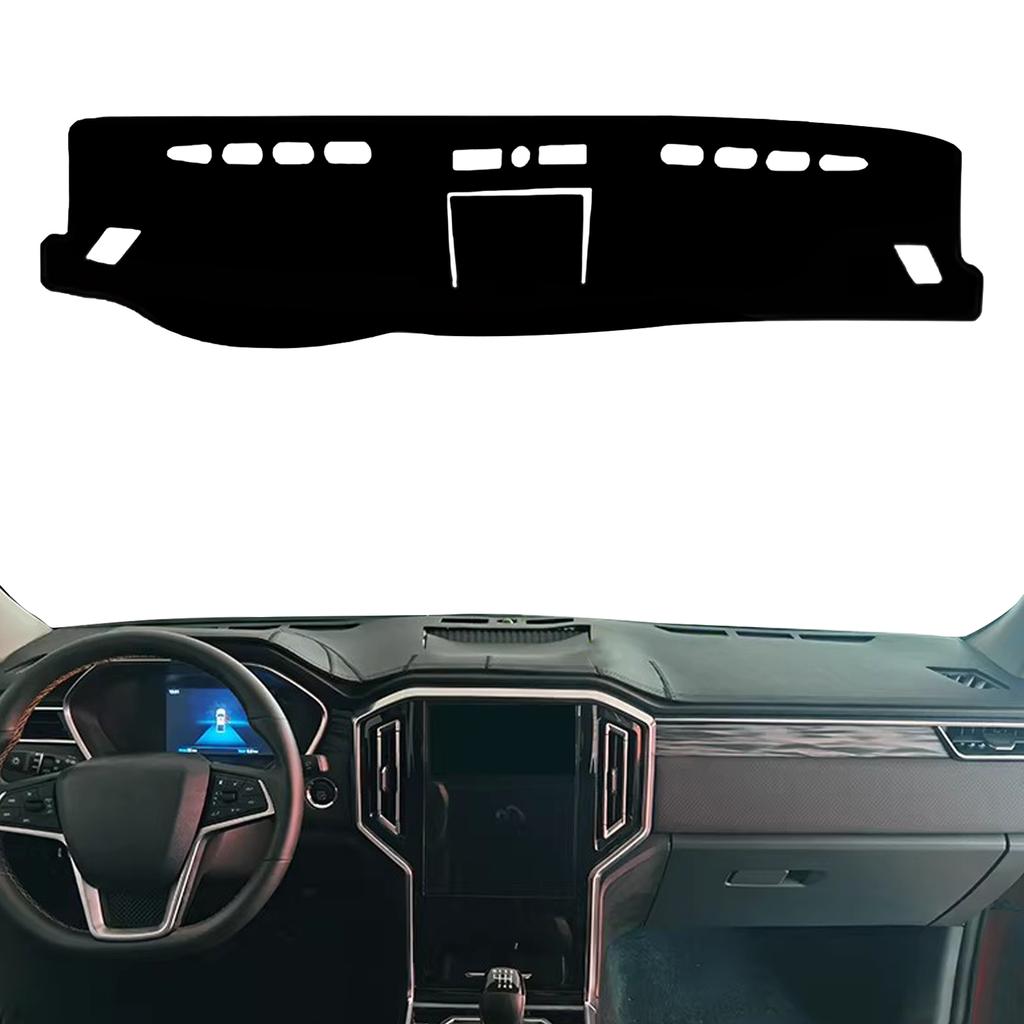 for JAC T9 Hunter 2021-2024 2025 Car Dashboard Cover Sunshade Non‑Slip Protector Dash Mat Interior Decor Pad Accessories