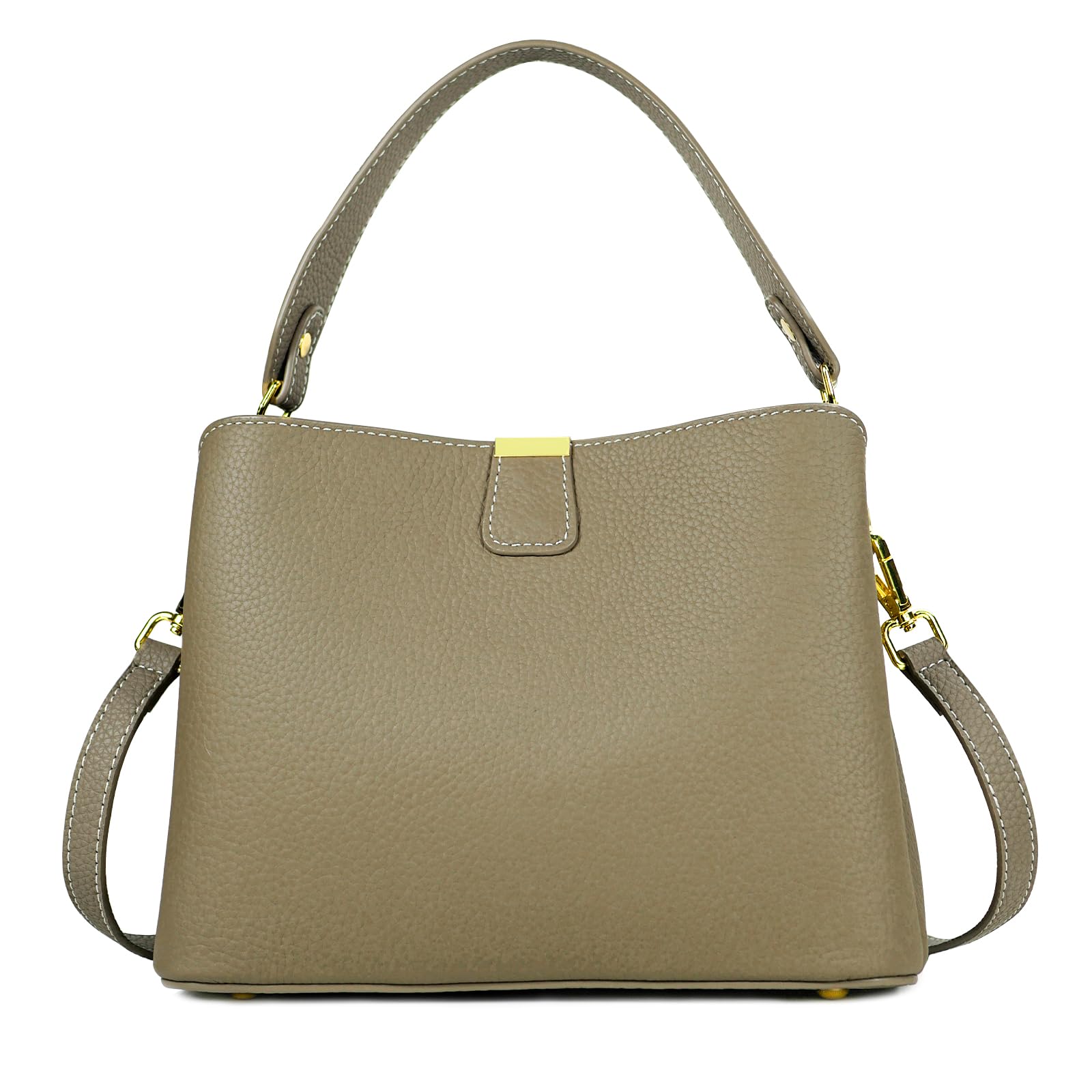 

Shoulder Bag for Genuine Shoulder Date [Kyoei-Tech] Women, Handbag, Crossbody, Handbag, Leather, Lightweight, Cowhide, Bag, Bag, Self-supporting, сірий колір