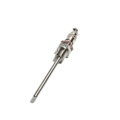 Snímač teploty PT100 Sonda 6mm WZP-270 Platinový termistor Letecký zásuvný typ Závit M16*1.5mm Materiál 304SS
