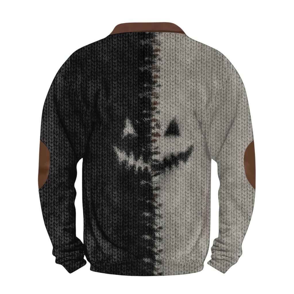 Men'S Outdoor Zipper Long Sleeved Sportswear Casual Sweatshirt