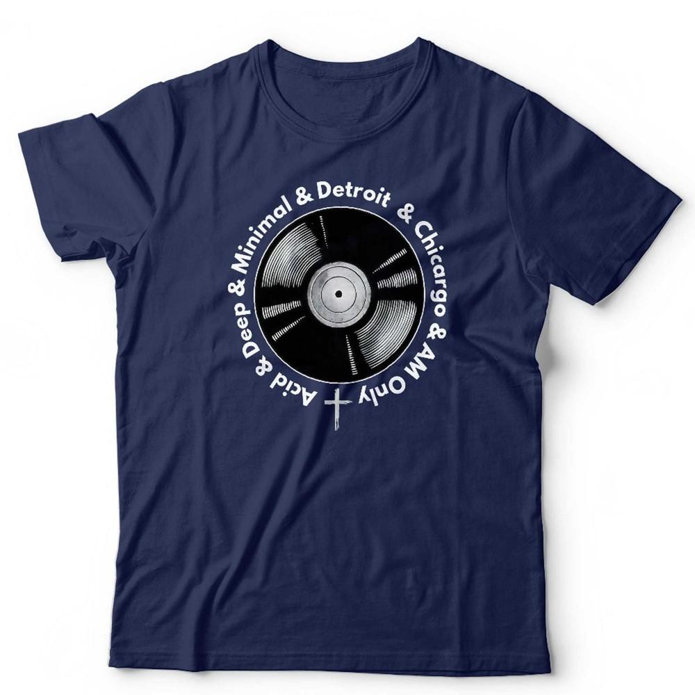House Music Tshirt Unisex Acid Deep Minimal Detroit Chicago Tee Rave Festival S