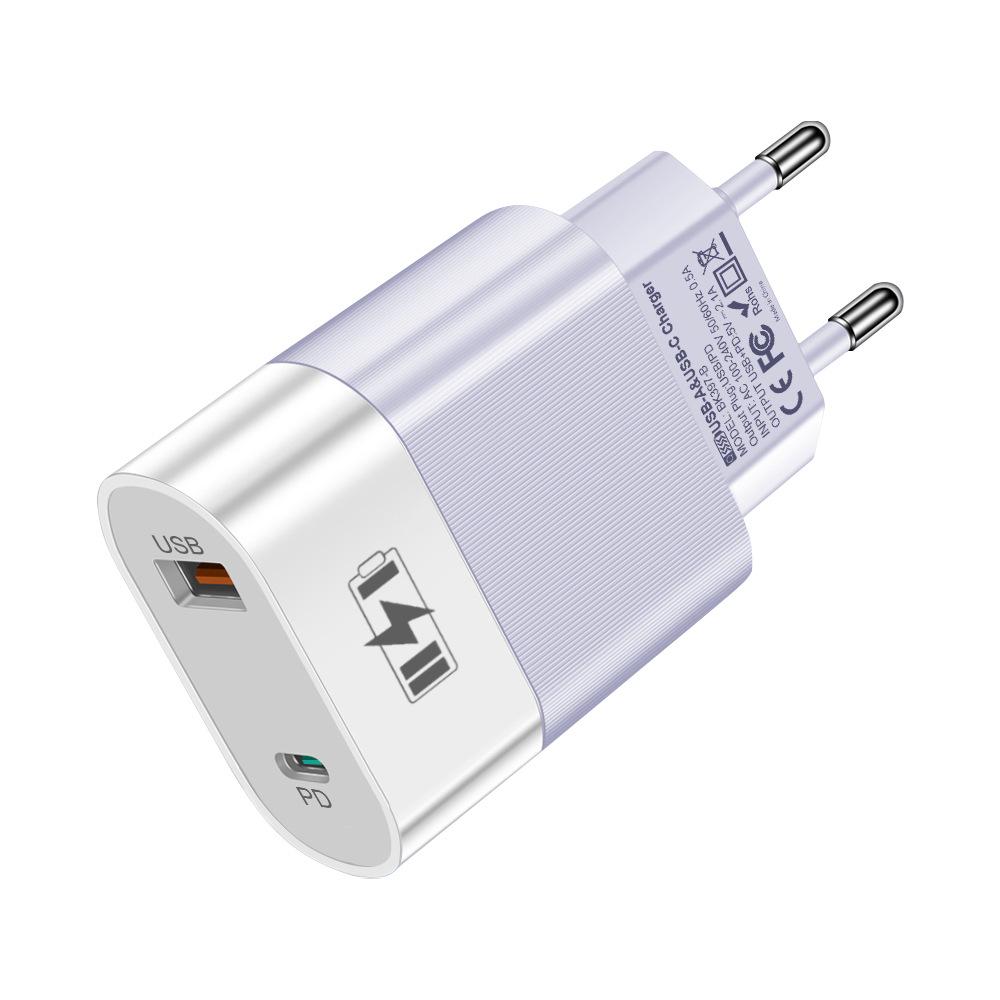 2.4A Dual USB 2-Port Charger for US/EU/KR/UK - Mobile Travel Adapter