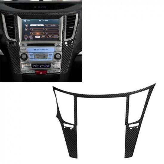Carbon Fiber Center Air Vent Outlet Cover Trim For Subaru Legacy/Outback