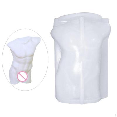 3D , Model Ornaments Figure, Figurine, Female Male Torso for DIY Candle Soap Making
