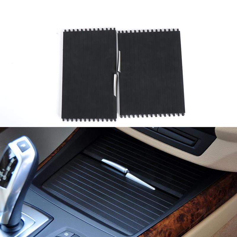 NEW-For BMW X5 X6 E70 E71 E72 2007-2014 Interior Central Console Drink Water Holder Cover Cup Holder Zipper Cup Holder Pull Plat