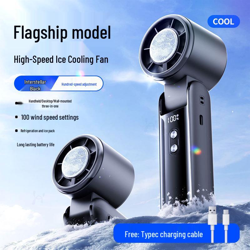 Adjustable Portable Handheld Mini Fan - Foldable Cross-Border Cooling Device for Outdoor Use Handheld Fan