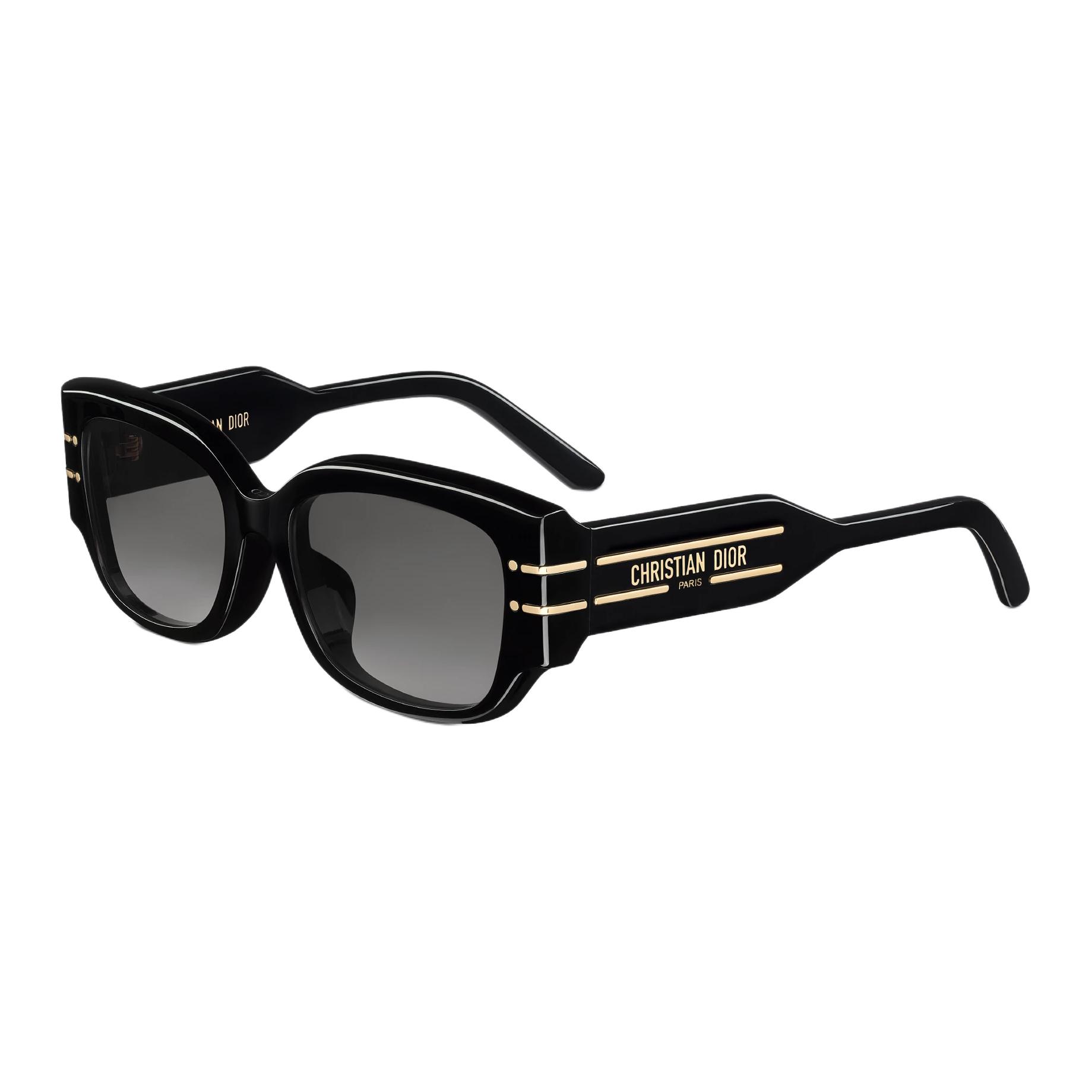 

Dior Square Sunglasses With Christian Paris Logo Women sunglasses Black DIORSIGNATURES13F-10A1 55,Black