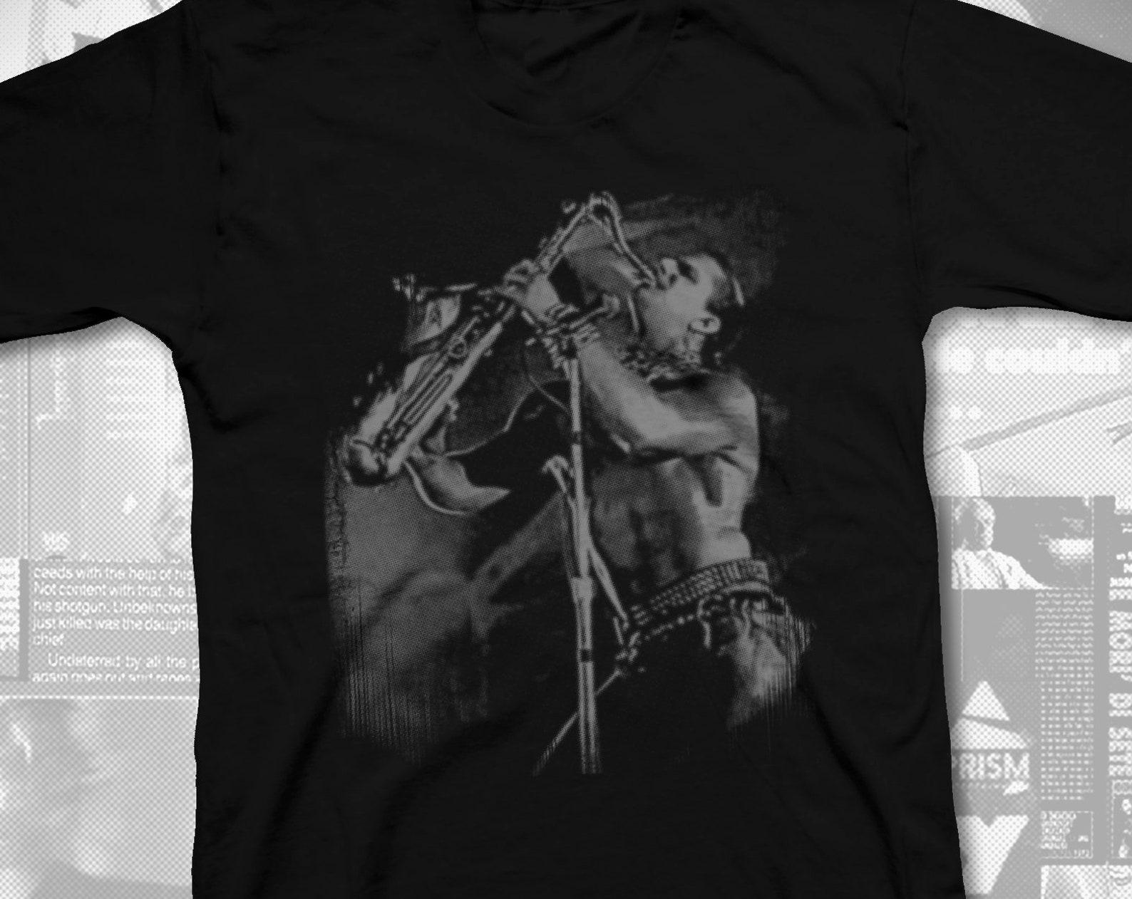 Lost Boys Sax T-Shirt: Hand-Printed Cult Classic Tee S
